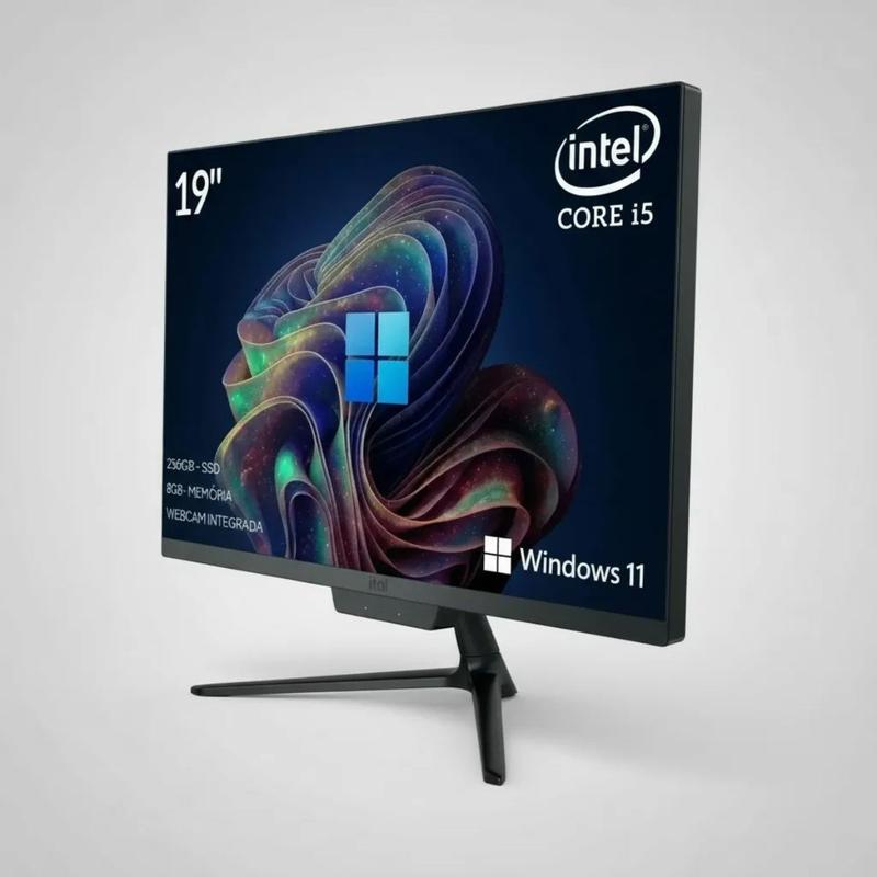 Computador All In One Ital Intel I5 8gb Ssd 256gb Windows 11